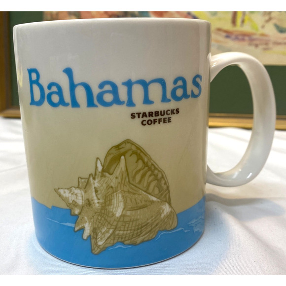 Starbucks Global Icon Collector's Series Bahamas 16 oz Coffee Mug 2011 - Picture 1 of 3